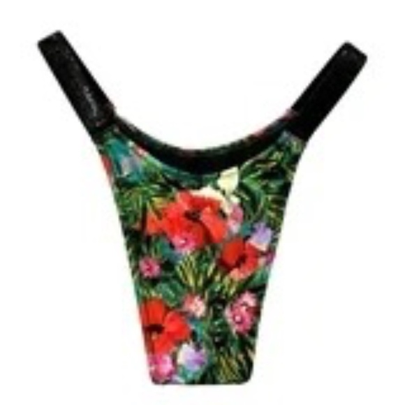New! Victoria Secret Bombshell Push-up Brazilian bikini Tropical 45614 - Picture 5 of 13